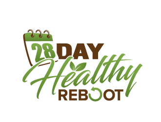 28 Day Healthy Reboot logo design by jaize