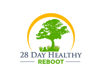 28 Day Healthy Reboot logo design by pilKB