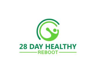 28 Day Healthy Reboot logo design by Rexi_777