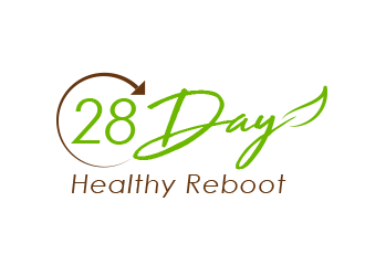 28 Day Healthy Reboot logo design by BeDesign