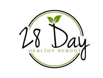 28 Day Healthy Reboot logo design by gilkkj
