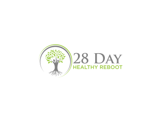 28 Day Healthy Reboot logo design by luckyprasetyo