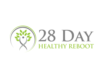 28 Day Healthy Reboot logo design by luckyprasetyo