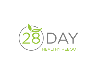 28 Day Healthy Reboot logo design by luckyprasetyo