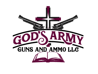 Gods Army Guns and Ammo LLC logo design by axel182