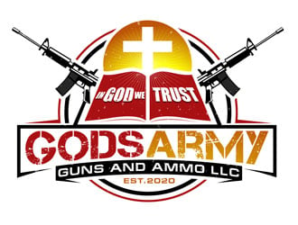 Gods Army Guns and Ammo LLC logo design by DreamLogoDesign