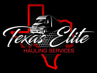 Texas Elite Hauling Services logo design by DreamLogoDesign