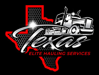 Texas Elite Hauling Services logo design by DreamLogoDesign