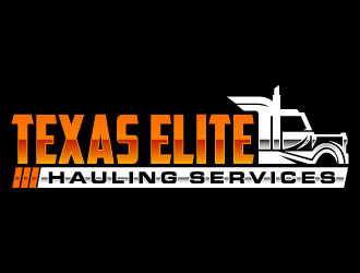 Texas Elite Hauling Services logo design by daywalker