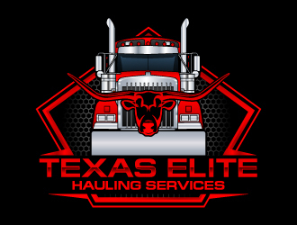 Texas Elite Hauling Services logo design by uttam