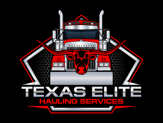 Texas Elite Hauling Services logo design by uttam