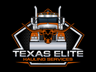 Texas Elite Hauling Services logo design by uttam