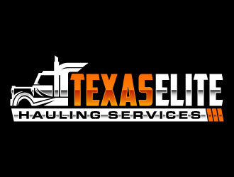 Texas Elite Hauling Services logo design by daywalker