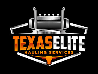 Texas Elite Hauling Services logo design by daywalker