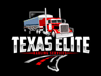 Texas Elite Hauling Services logo design by AamirKhan