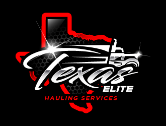 Texas Elite Hauling Services logo design by PRN123