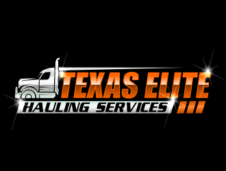 Texas Elite Hauling Services logo design by bosbejo