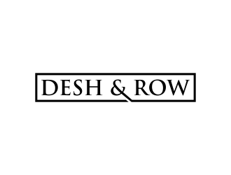 Desh & Row logo design by pel4ngi