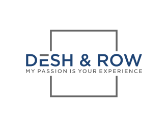 Desh & Row logo design by GassPoll