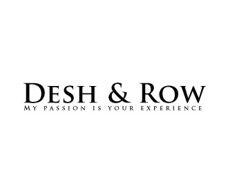 Desh & Row logo design by AamirKhan