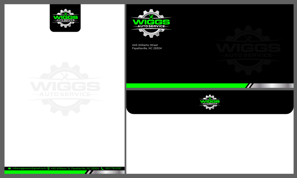 Mike Wiggs Auto & Fleet Service logo design by Gelotine