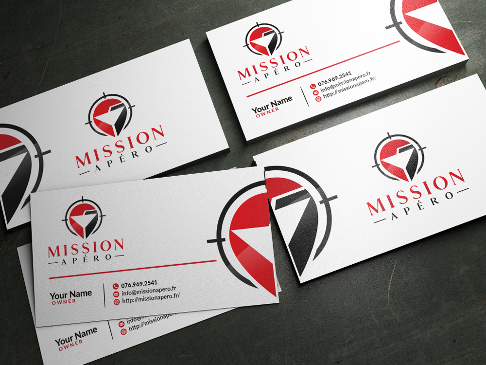 Mission Apéro logo design by Realistis