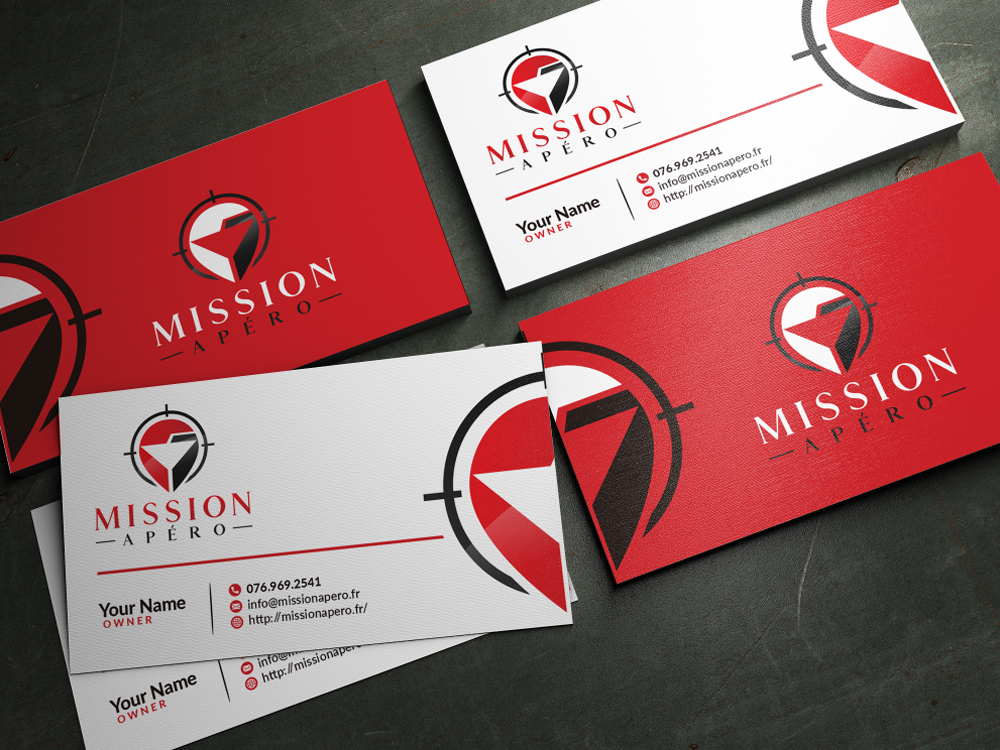 Mission Apéro logo design by Realistis