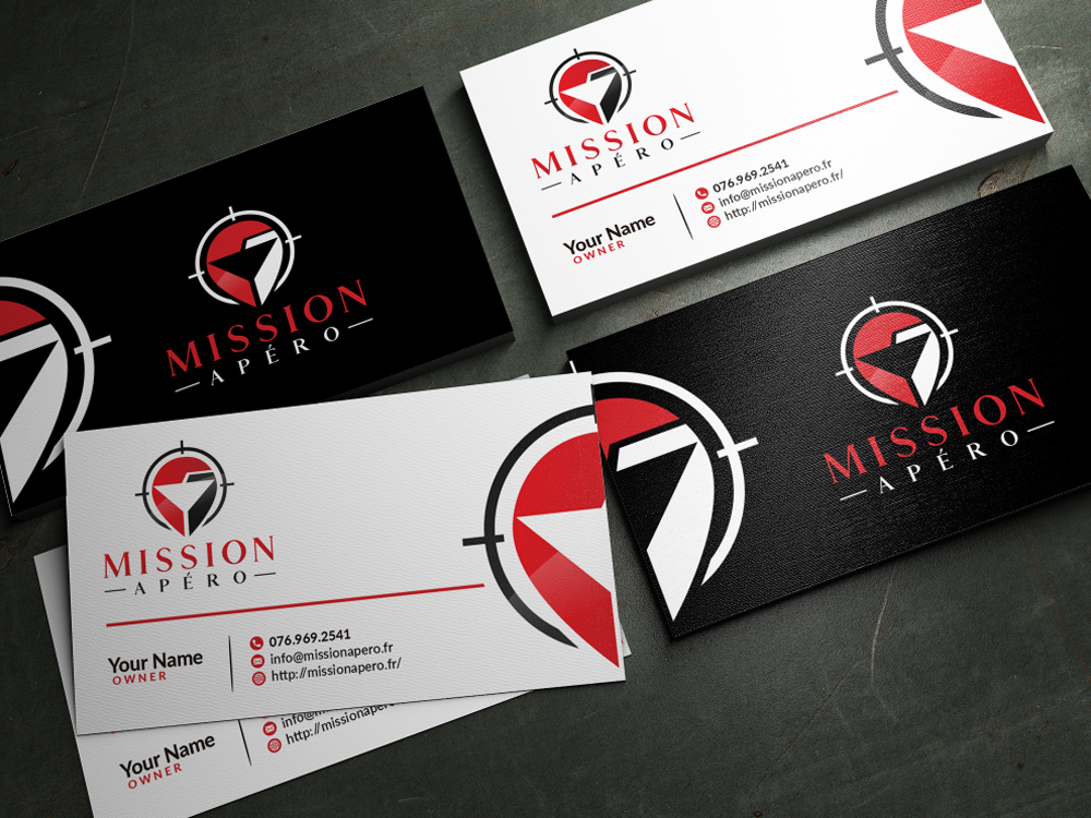 Mission Apéro logo design by Realistis