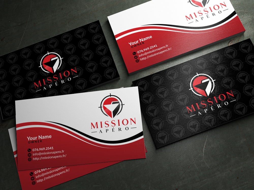 Mission Apéro logo design by Realistis