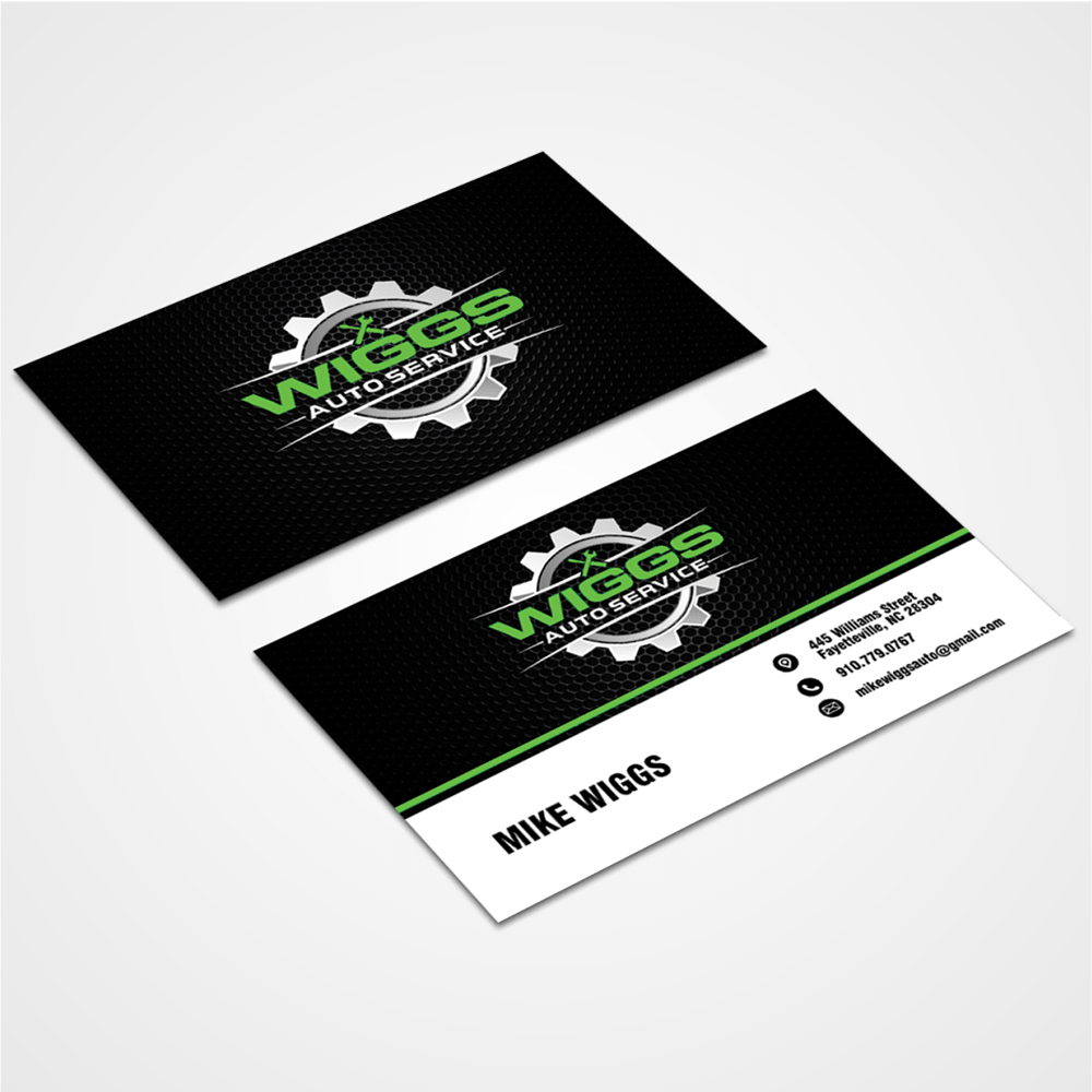 Mike Wiggs Auto & Fleet Service logo design by MerasiDesigns