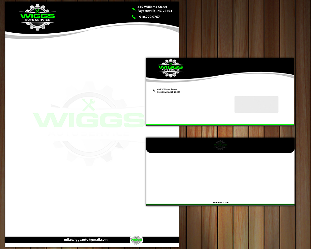 Mike Wiggs Auto & Fleet Service logo design by MastersDesigns