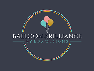 Balloon Brilliance by Eda Designs  logo design by ndaru