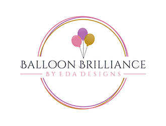 Balloon Brilliance by Eda Designs  logo design by ndaru