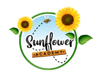 Sunflower Academy logo design by MarkindDesign