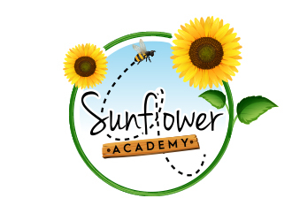 Sunflower Academy logo design by MarkindDesign