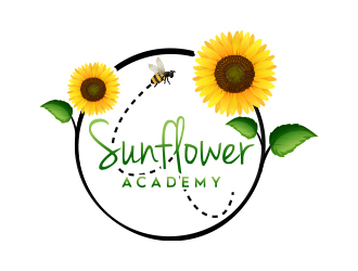 Sunflower Academy logo design by MarkindDesign