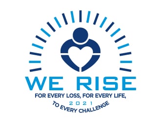 Logo:   We Rise… For every loss, For every life, To every challenge |  We are Gift of Life…We Rise      Company Name: Gift of Life Donor Program logo design by cikiyunn