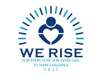 Logo:   We Rise… For every loss, For every life, To every challenge |  We are Gift of Life…We Rise      Company Name: Gift of Life Donor Program logo design by cikiyunn