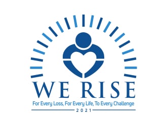 Logo:   We Rise… For every loss, For every life, To every challenge |  We are Gift of Life…We Rise      Company Name: Gift of Life Donor Program logo design by cikiyunn