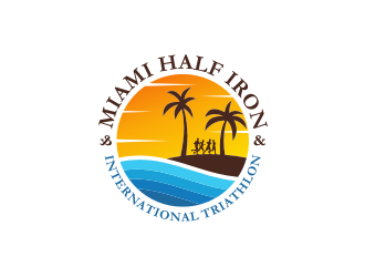 Miami Half Iron & International Triathlon logo design by KaySa