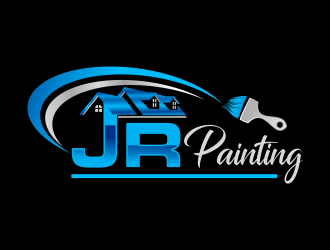 JR Painting Logo Design - 48hourslogo
