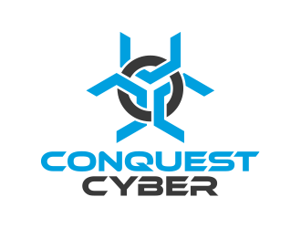 Conquest Cyber logo design by lexipej