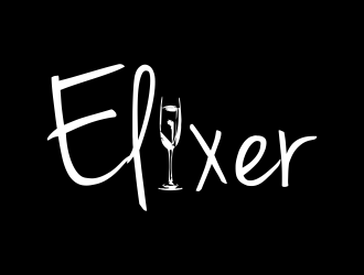 Elixer logo design by qqdesigns