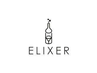 Elixer logo design by dhe27