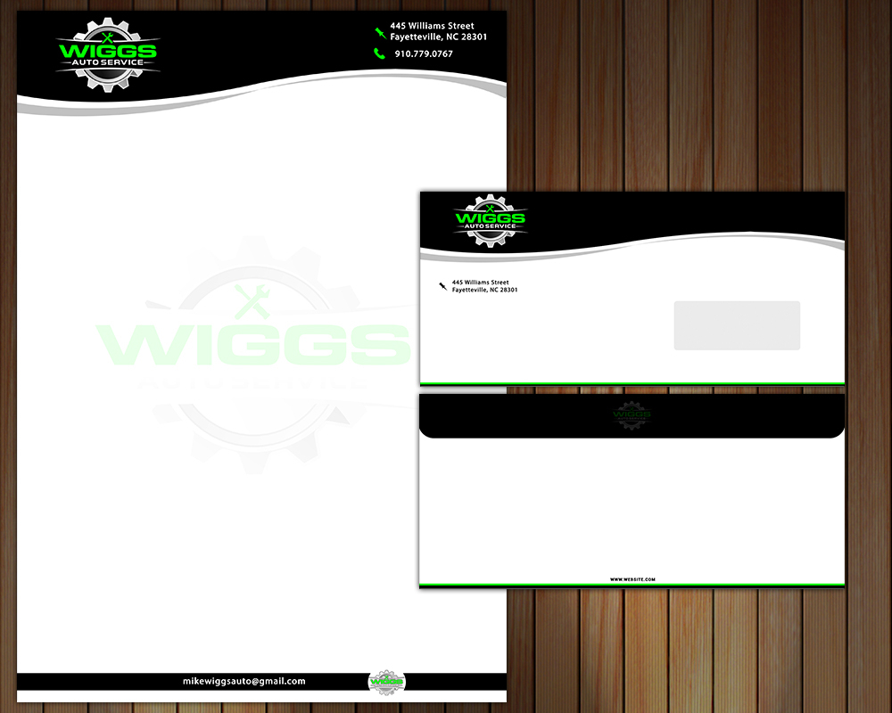 Mike Wiggs Auto & Fleet Service logo design by MastersDesigns