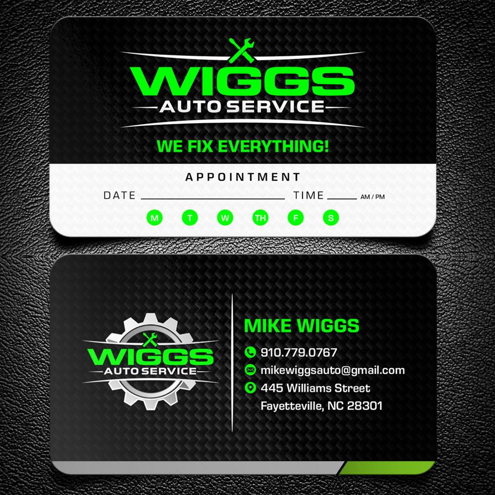 Mike Wiggs Auto & Fleet Service logo design by KHAI