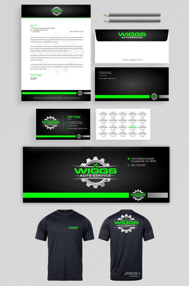 Mike Wiggs Auto & Fleet Service logo design by yondi