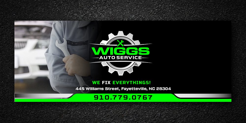 Mike Wiggs Auto & Fleet Service logo design by Niqnish