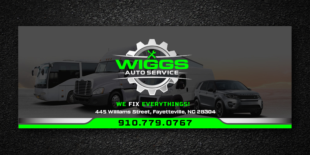 Mike Wiggs Auto & Fleet Service logo design by Niqnish