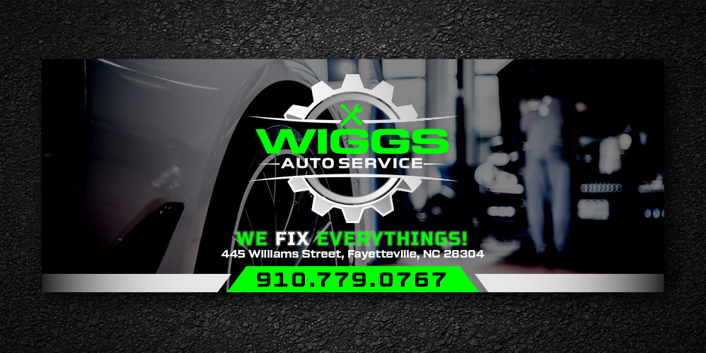 Mike Wiggs Auto & Fleet Service logo design by Niqnish